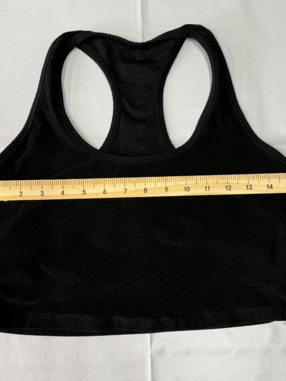 Peloton sports bra racerback design open back XL dark gray - Picture 4 of 9